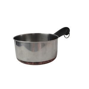 Vintage Revere Ware 1 qt Copper Clad Bottom Saucepan/Pot No Lid